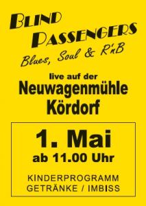 Bluesmusik am 1. Mai