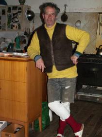 bei der Arbeit