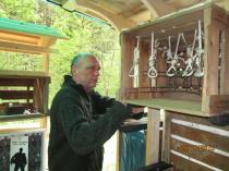 Achim Hahne an der Arbeit