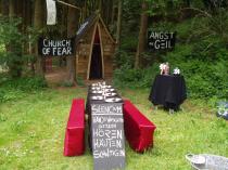 Essas Tafel vor der COF