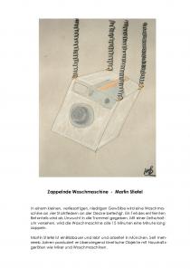 Zappelnde Waschmaschine