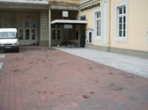 Bad Ems vor der Brunnenhalle Stellplatz für Omnibus für Direkte Demokratie