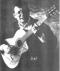 Klaus Grabenhorst mit Gitarre