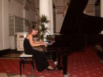 Die russische Pianistin Elena Kolesnitschenko