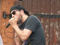 Hobo mit Harp