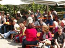 eine Rast mit Blues und Kunst ist für viele ein Vergnügen