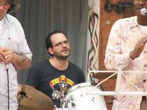 Marco Bussi am Schlagzeug