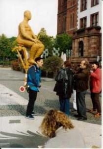 Friedo Niepmann zeigt dem dicken Mann Wiesbaden